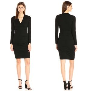 NEW Nicole Miller | Hadley Long Sleeve Ponte Dress